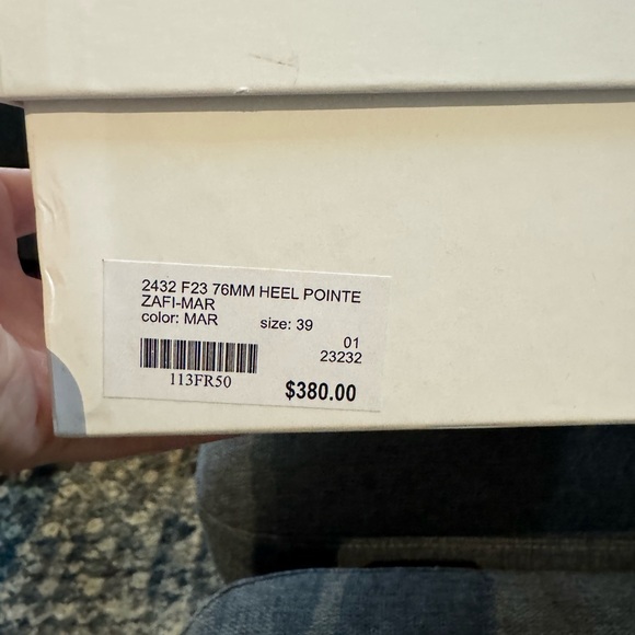 Zafi-Mar Coy Marfil 76mm Heel Pointe - white size 39 - Picture 8 of 9